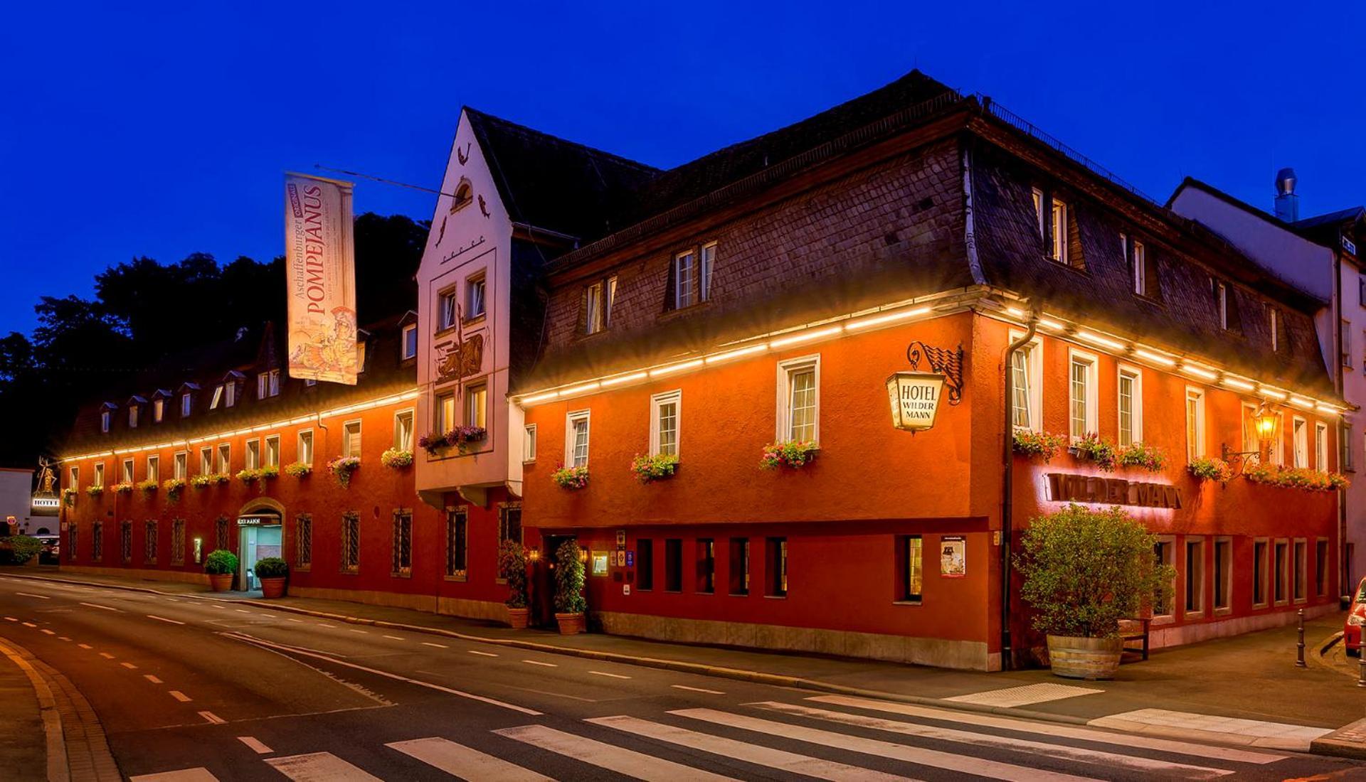 Hotel Wilder Mann Ашафенбург Екстериор снимка